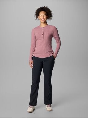 Columbia Black Boot-Cut Outdoor Pants